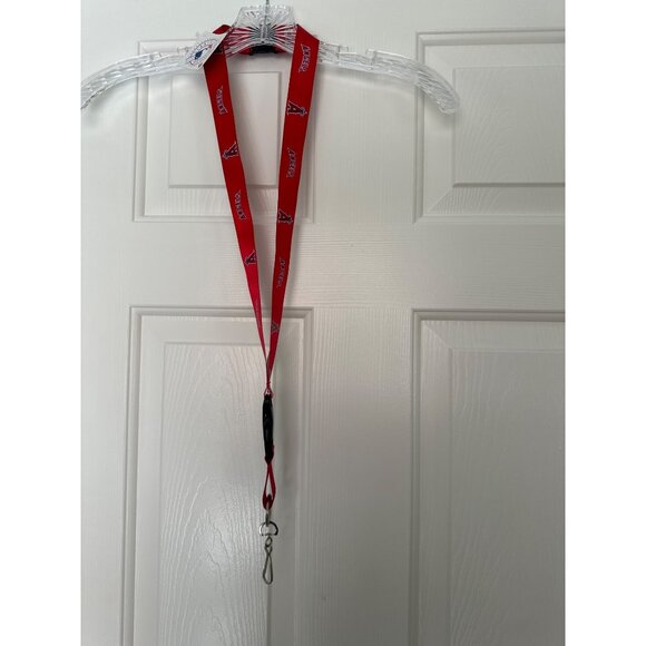 MLB Team Lanyard with Detachable Clip/Key Ring / Angels Key Strap Red Sku 2799 - Picture 3 of 5
